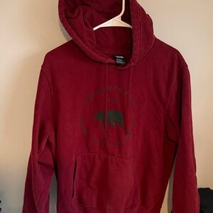 The North Face Men's Burgundy Hoodie